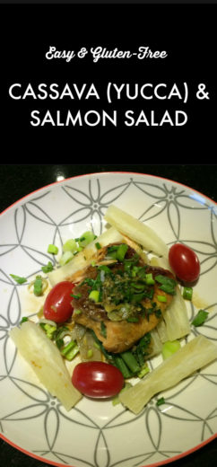 Cassava (Yucca) & Salmon Salad