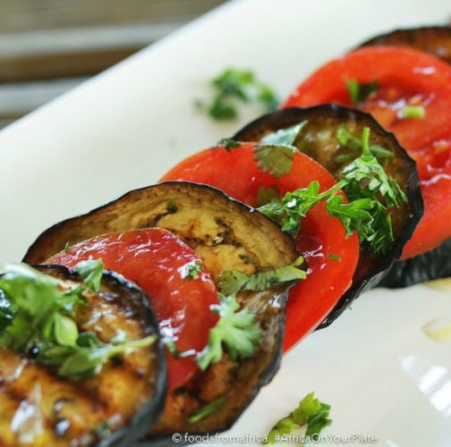 marinated+tomato+and+baked+aubergine+salad