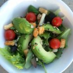 This African avocado salad makes a healthy and flavoursome diabetic lunch idea. Quick, healthy salad for lunch on-the-go.