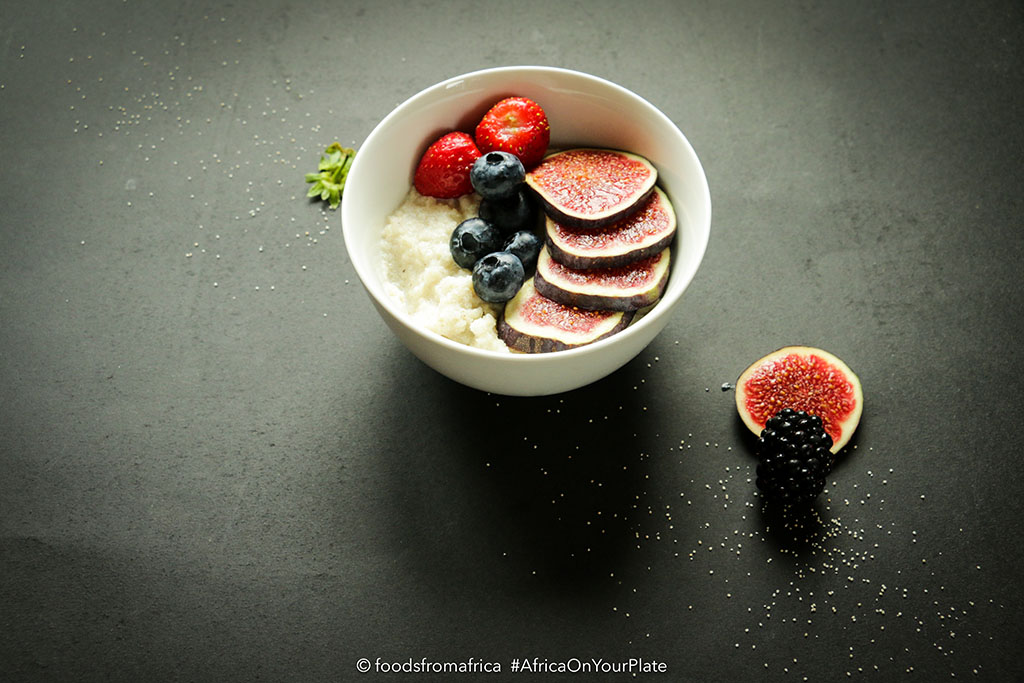 Acha (Fonio) Breakfast Porridge Bowl