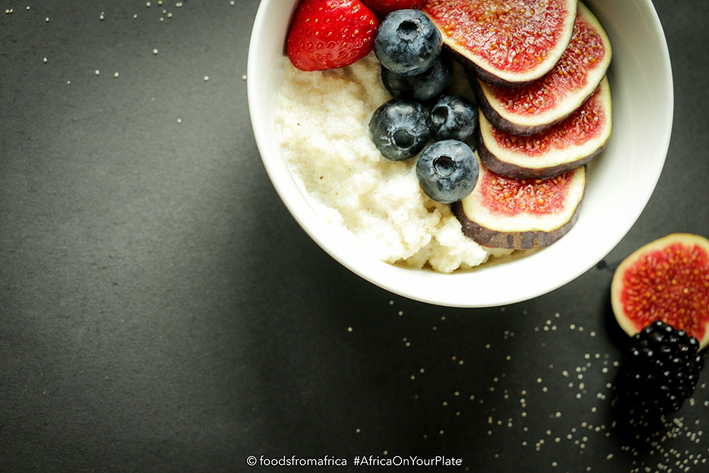 Acha (Fonio) Breakfast Porrdidge Bowl