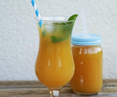 mango-and-lemon-iced-tea