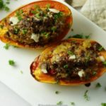 Spicy Roasted Papaya and Fonio Boats