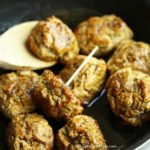 Veggie Plantain Meatballs with Honey & Soy Sauce