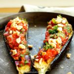 Roasted Eggplant (Aubergine) and Peanut Salsa