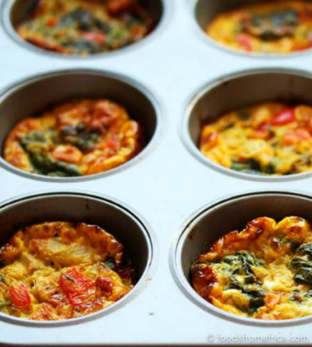 baked-egg-spinach-muffins