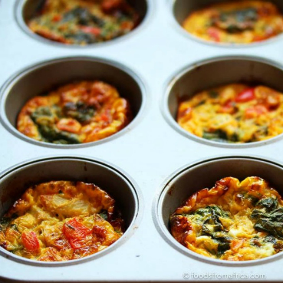 baked-egg-spinach-muffins