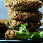 Black-Eyed Beans Veggie Burger