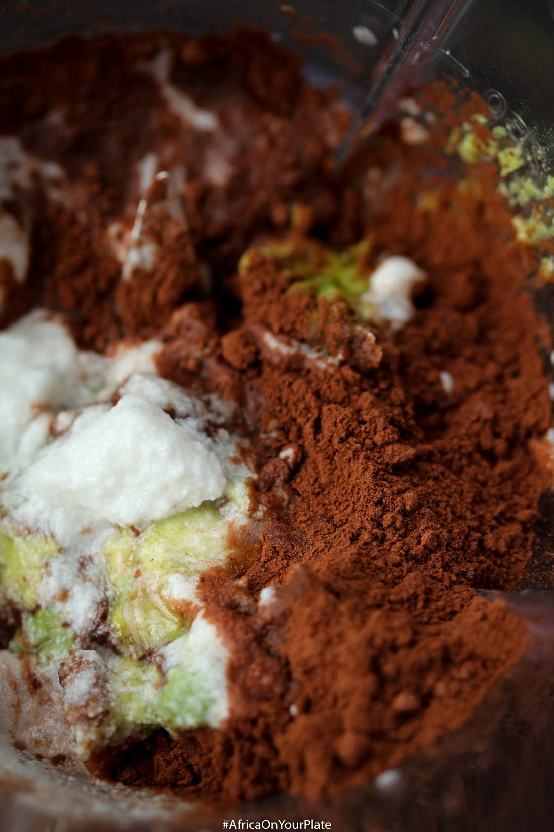 berbere-spiced chocolate avocado pudding