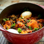 one-pot-berbere-plantain-spinach-stew