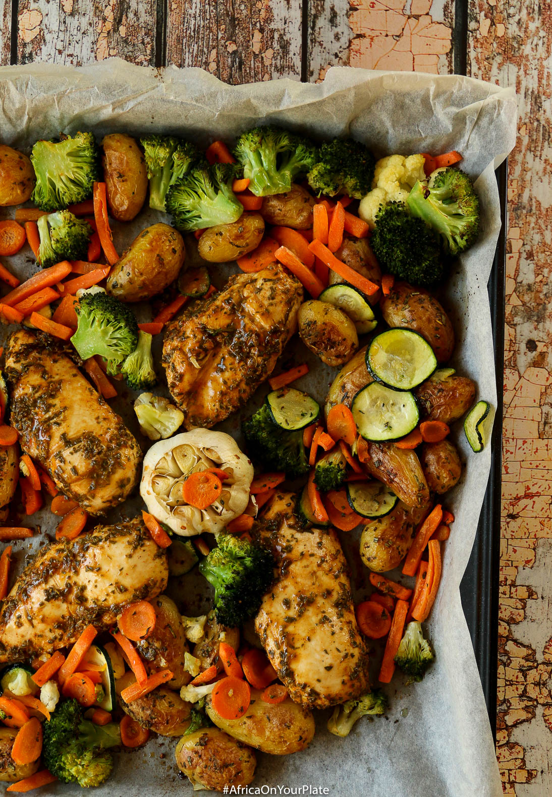 sheet pan ethiopian chicken and potatoes-5