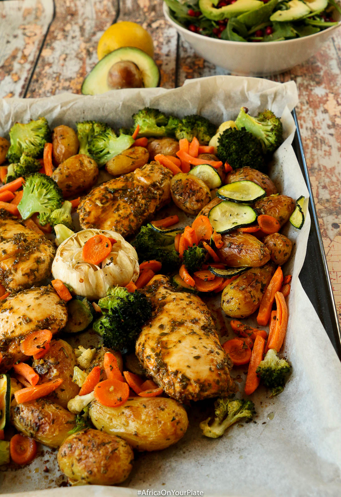sheet pan ethiopian chicken and potatoes-2