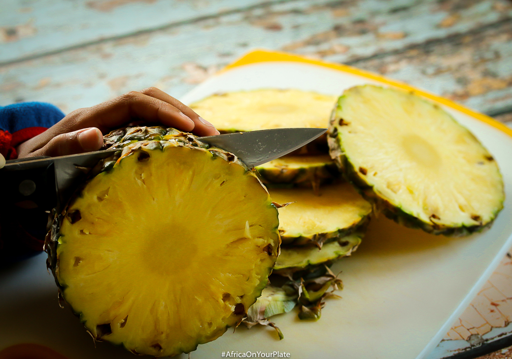 Caramelized Jamaican Rum & Pineapple Dessert
