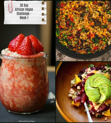 african vegan challenge-week one