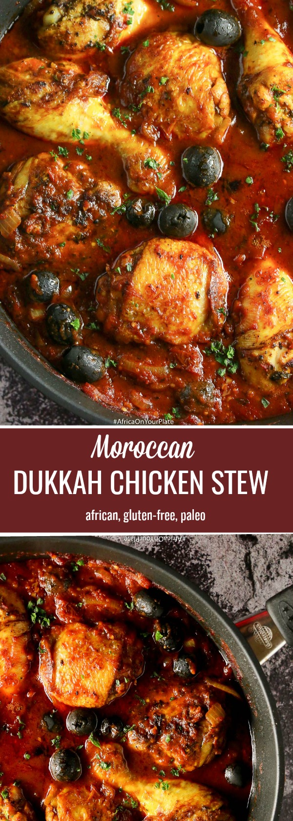 This Moroccan chicken stew is intensely flavoursome and easy to prepare. It is nutty and aromatic, thanks to dukkah, a basic component of many North African meat, fish or vegetable dishes.