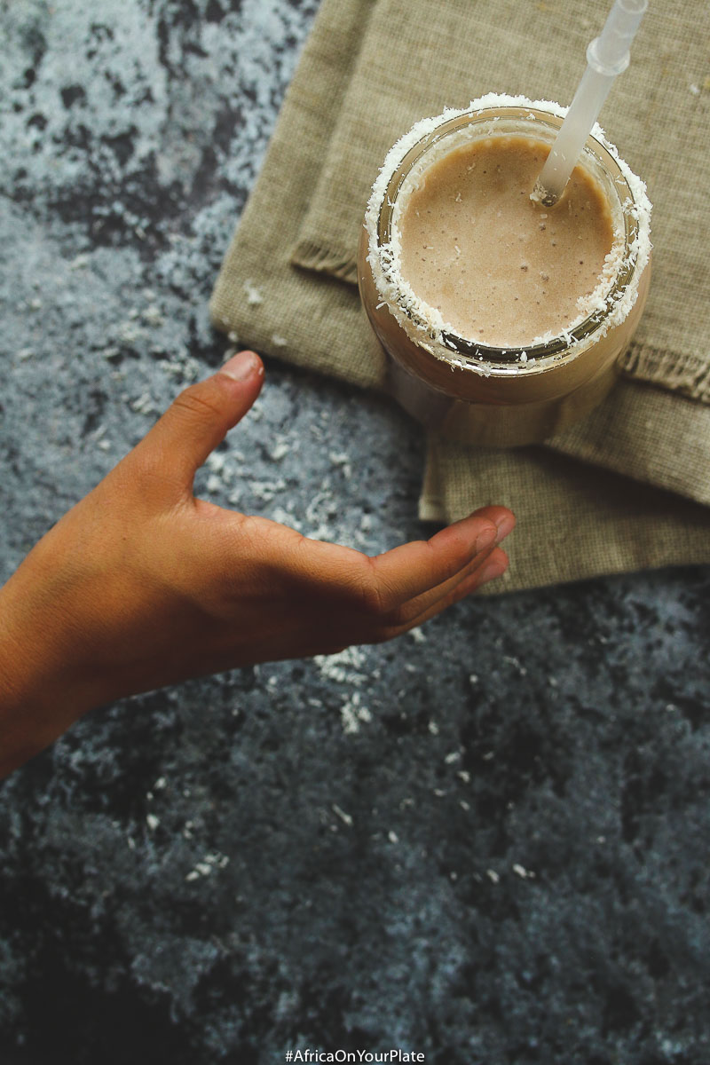 This Baobab Coconut Smoothie is flavoursome and healthy breakfast idea. Sugar-Free, and Vegan. Let me introduce you to this Baobab Coconut Smoothie which is as flavoursome, as it is creamy. You will only need 5 ingredients, and five minutes of your time.