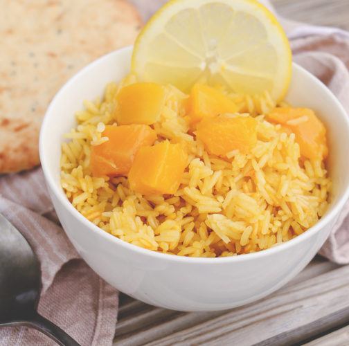 This Kenyan-inspired coconut mango rice inspired by Wali Wa Nazi (Kenyan Coconut Rice) combines the sweet and tangy flavours of mangoes with the creamy texture of coconut into one easy-to-make and delicious meal.
