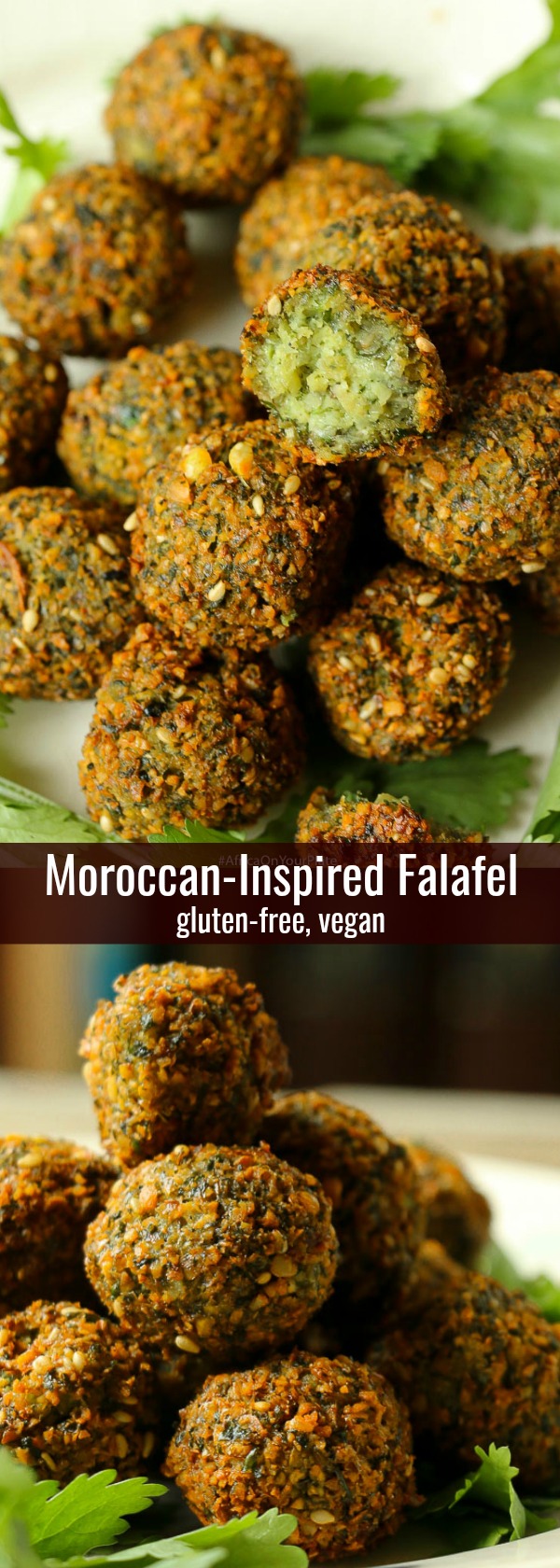 Moroccan Falafel Recipe MAY 1, 2018 This Moroccan-inspired falafel recipe delivers a delicately crispy falafel on the outside with a soft buttery interior. Herbed and spiced to perfection, they are super easy to make. Eat them on their own, or in a falafel salad or as a snack.