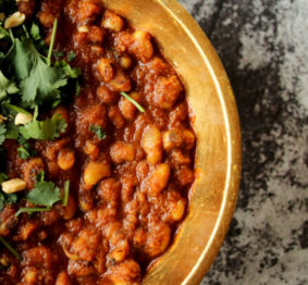 Curried African Bean Stew (African Red Red)