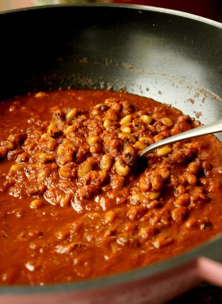 Curried African Bean Stew (African Red Red)