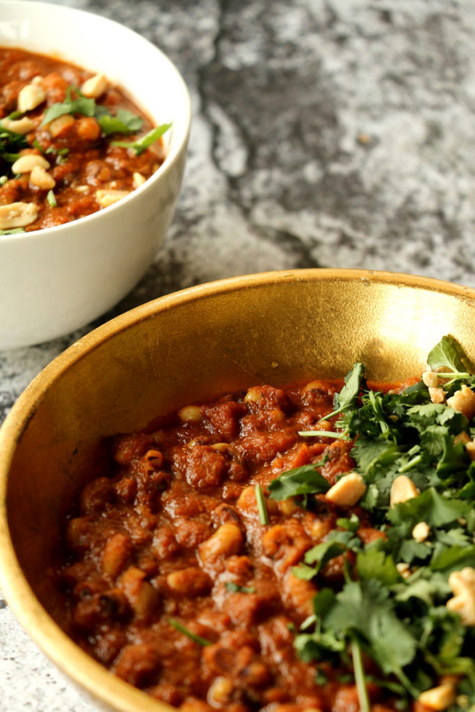 Curried African Bean Stew (African Red Red)