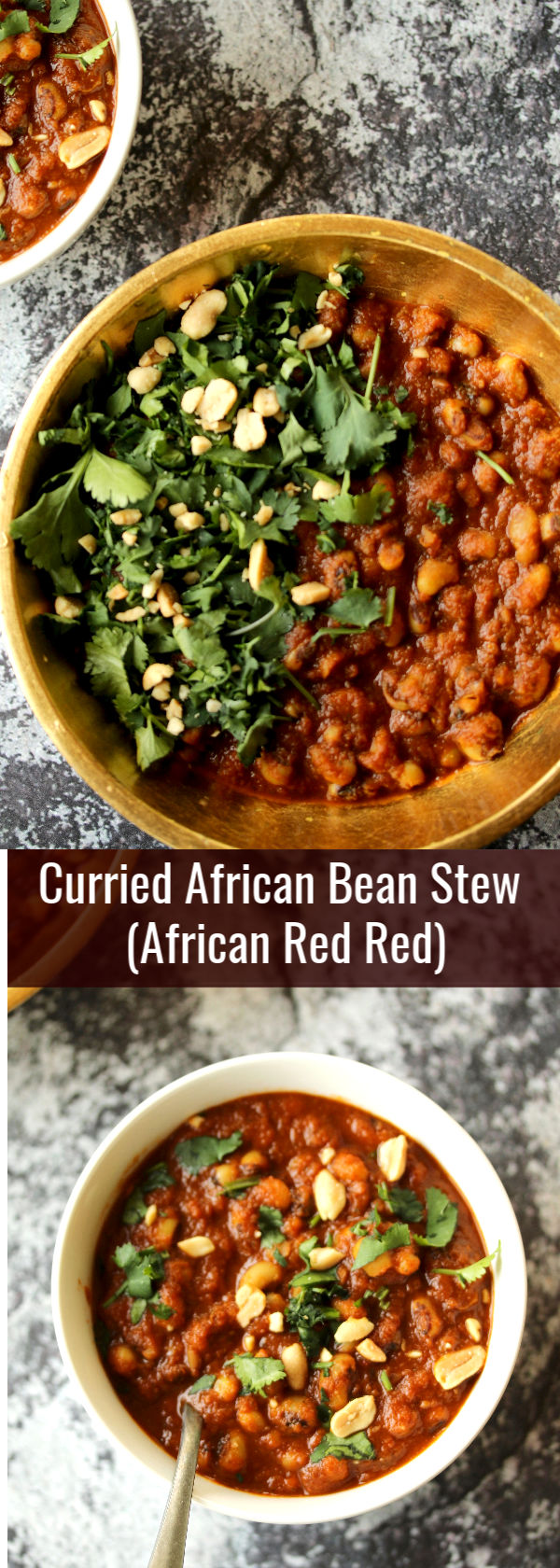Curried African Bean Stew (African Red Red)